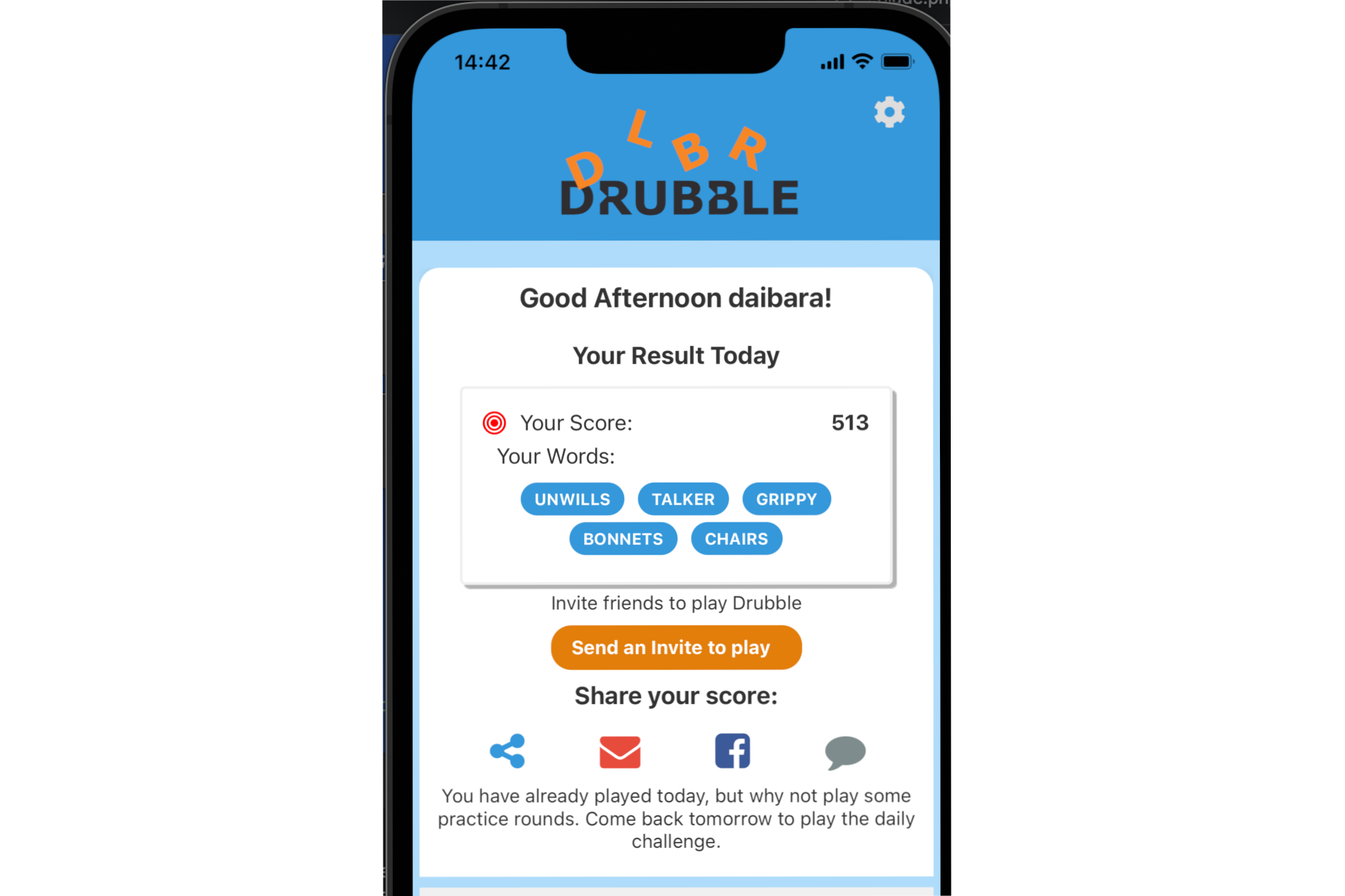 Drubble App News